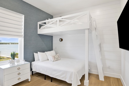 Bedroom 5 has a TV and private bathroom