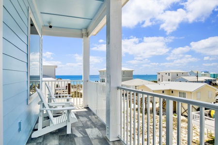Balcony access off the 2nd kitchen