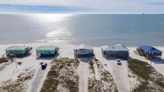 Pelican Paradise is a direct beachfront home