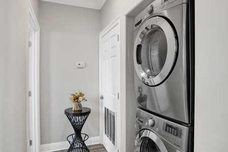 Full size washer and dryer