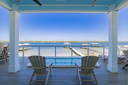 A Southern Comfort is a luxury home located on Little Lagoon in the West Beach area of Gulf Shores