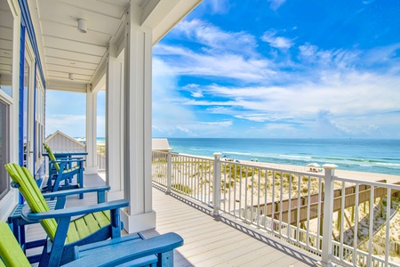 2nd floor balcony located off Master bedroom