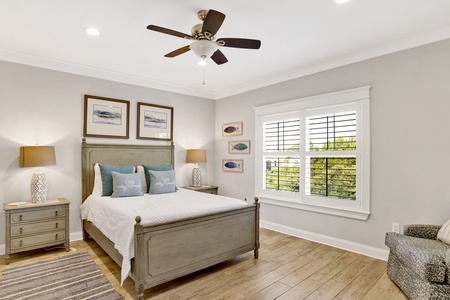 Bedroom 3, located on the 2nd floor has a private bathroom
