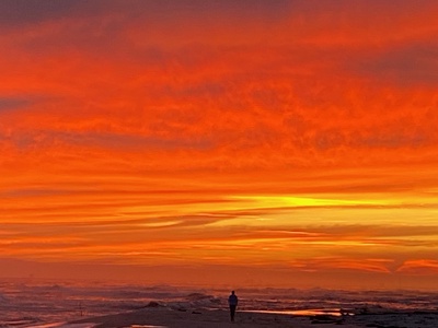 The most stunning sunsets!