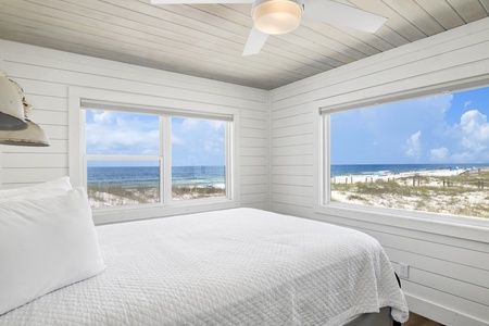 Bedroom 2 offers a Queen bed and private bathroom