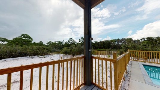 Outdoor shower