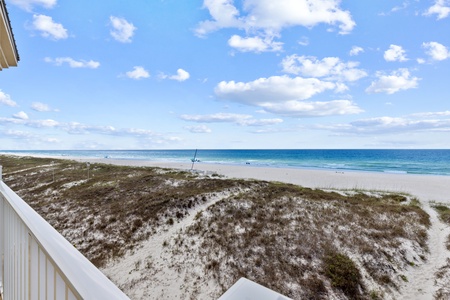 Direct beachfront location in Gulf Shores