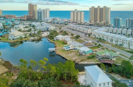 Located in the heart of Gulf Shores on the Little Lagoon