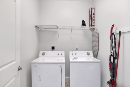 Hammock Dunes East-1st floor washer and dryer