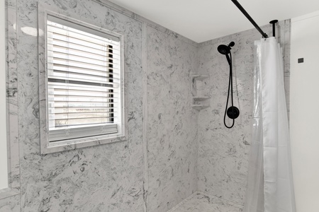 Master bathroom shower