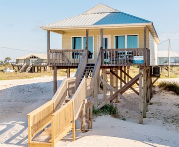 Located directly on the beach in Ft Morgan