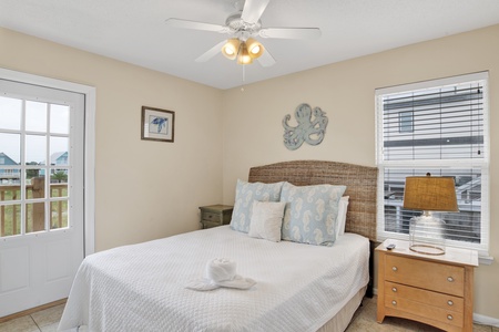 Bedroom #2 features a Queen bed