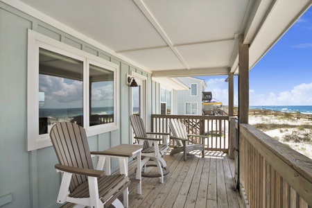 A pet-friendly, Gulf front home in Fort Morgan