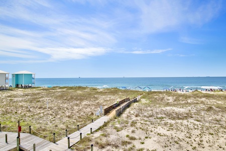 View from 2nd floor balcony