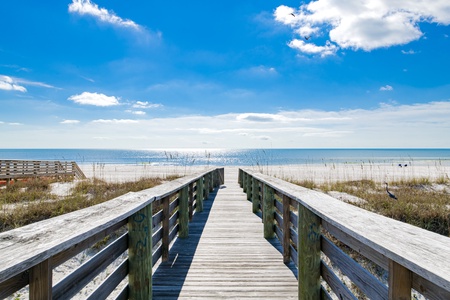 Steps to the beach!