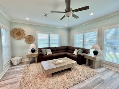 The living room offers a Sofa Sleeper, sleeps 2