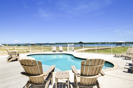 Or take a dip in the private pool