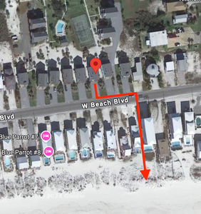 Deeded, beach boardwalk