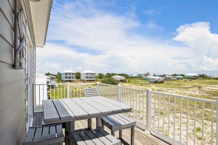 2nd floor outdoor dining