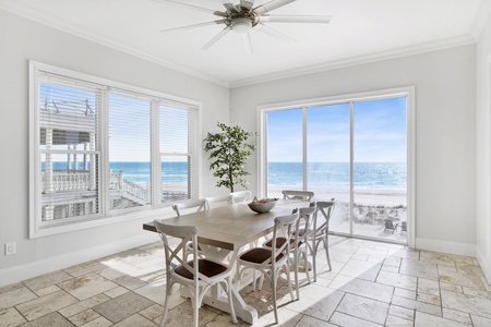 Hammock Dunes East-Amazing views from the dining area