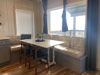Dining area with Gulf views