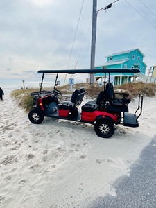 Complementary Golf Cart available for beach access