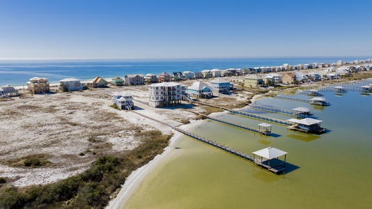 Sandy Beach is a 4 bedroom, 3 bath home and sleeps 14 guests
