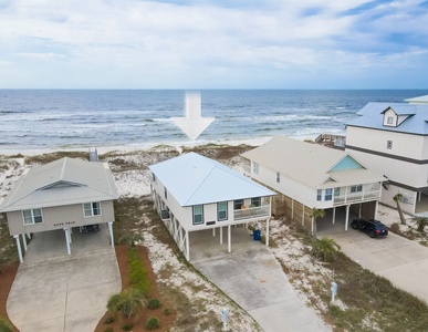 Beachfront home on West Beach Blvd in Gulf Shores