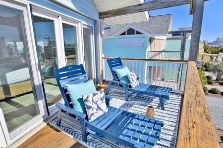 Master bedroom balcony