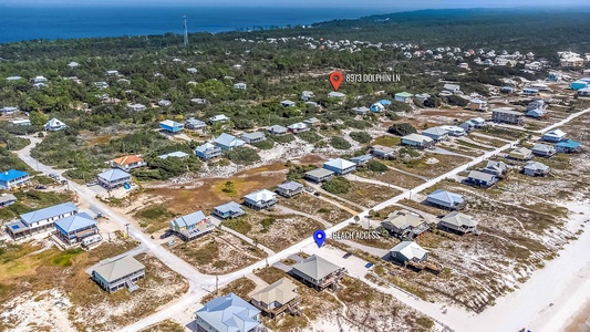 Salty Serenity and the deeded beach access