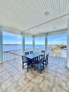 Bama Boat House North Balcony accessible from master and living room