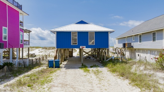Covered parking for up to 3 vehicles, additional parking in the driveway