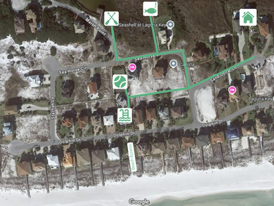 Laguna Key Amenities Map