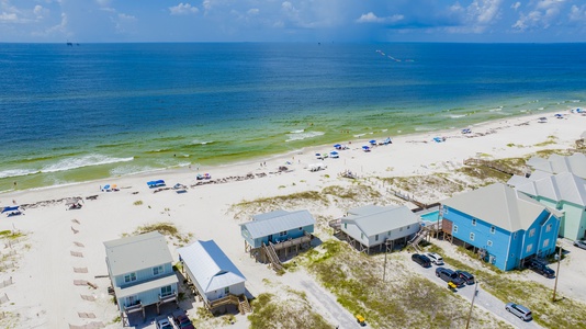 Fort Morgan offers nearly 14 miles of beaches