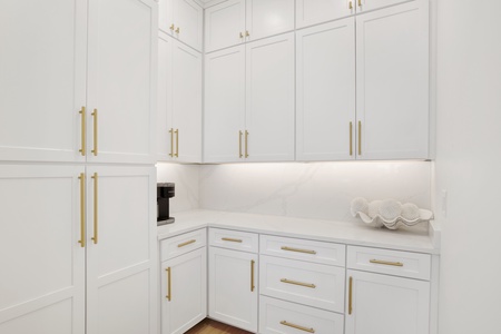 Large, walk-in pantry