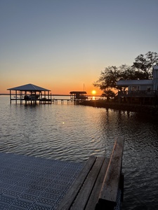 Sunrise from the pier
