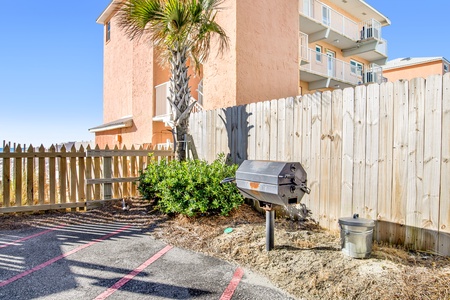 Community grilling area