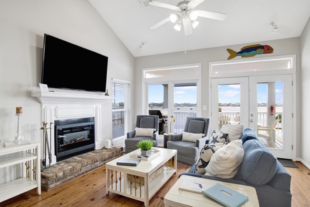 The 3 story home can accommodate up to 10 guests