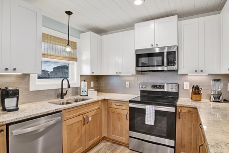 With beautiful upgrades throughout