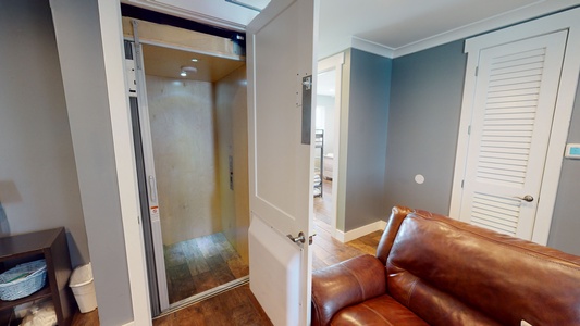 An elevator that takes you to every floor