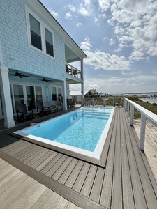 Great outdoor space with a private pool