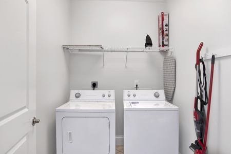 1st floor washer and dryer