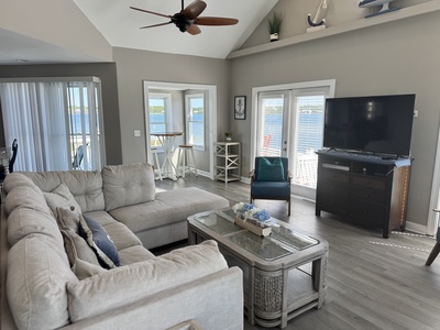 Open living concept with views from every room