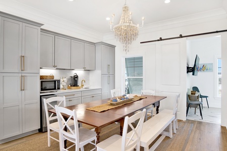 Wet bar and separate ice-maker