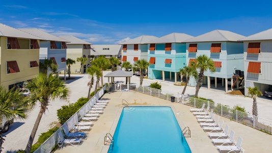 Just steps from the community pool