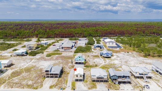 Away from the crowds on the Ft Morgan peninsula