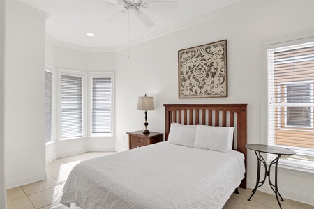 Bama Boat House South guest bedroom 3 with a queen bed