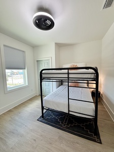 Bedroom 6 shares the Jack and Jill bathroom with Bedroom 5