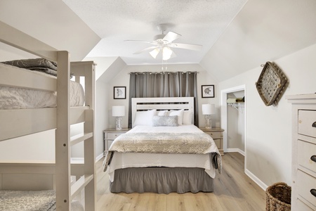 Bedroom 4, located upstairs