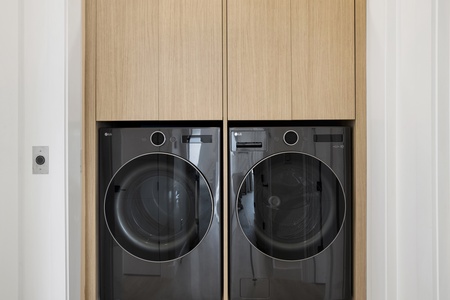 Full size washer and dryer
